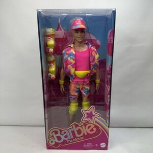 Barbie The‎ Movie Ryan Gosling Ken Doll Inline Roller Skating Neon HRF28